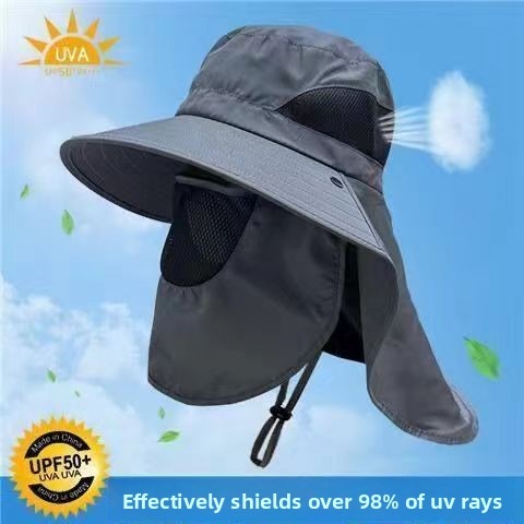 Outdoor Sun Protection Hat Fis - Sun Hat Wide Brim reseña y precio