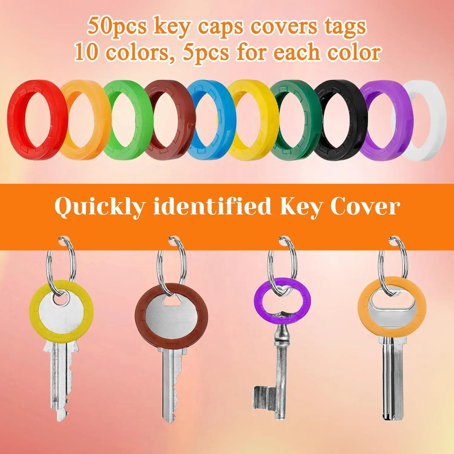 10-50Pcs Key Cap Covers Durabl - Snapback Hat Flat reseña y precio
