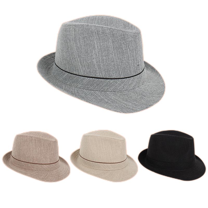 Spring&Autumn Men Fedoras  Top - Fedora Hat Wool reseña y precio